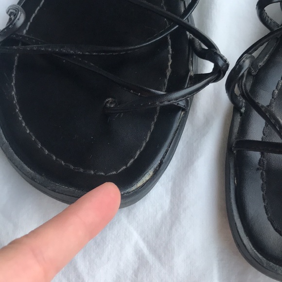 Black strappy sandals - Picture 8 of 15